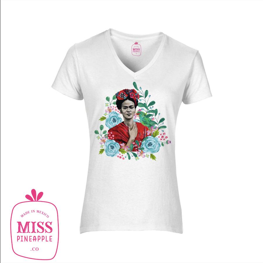 T-Shirt FRIDA Miss Women\'s Co Collection – - KAHLO Pineapple